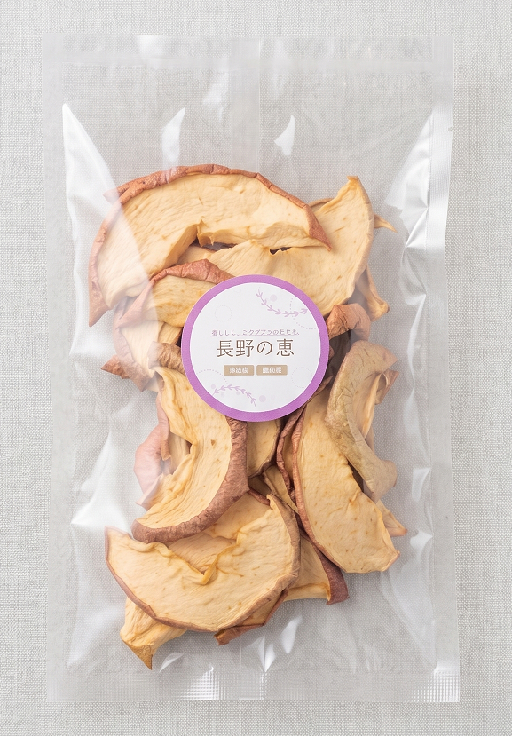 ドライサンふじりんご パッケージ